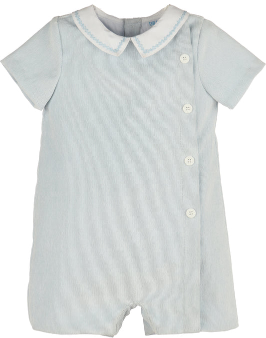 Blue Sweet Corduroy Boy Bubble 26FLM0804