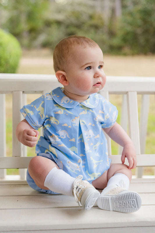 Rory Diaper Set - Dinosaur Knit