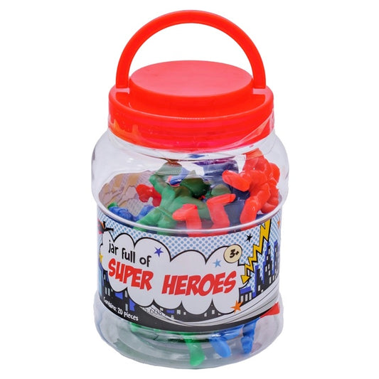 Toysmith Jar Full of Superheroes