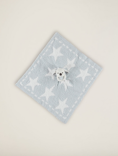 CozyChic® Dream Buddie - Puppy w/Aqua Ice + White Stars Blanket
