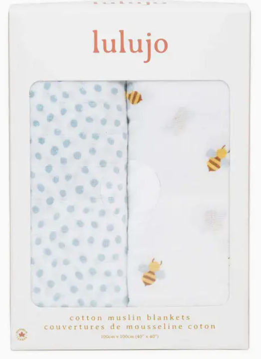 Lulujo Cotton Swaddles