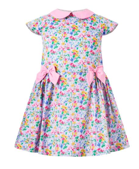 Meadow Floral Bow Dress