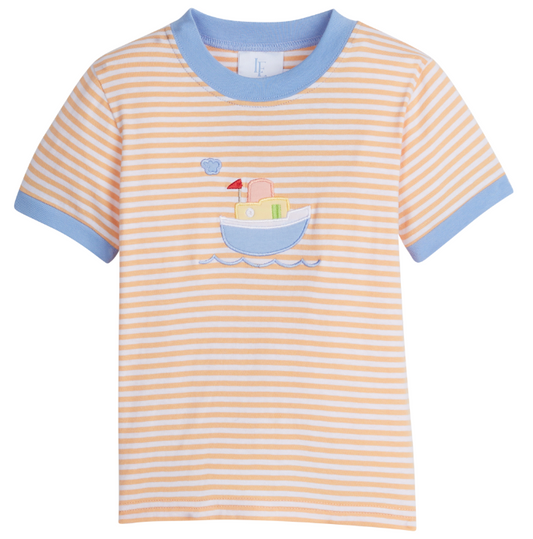 Tugboat Applique T-Shirt