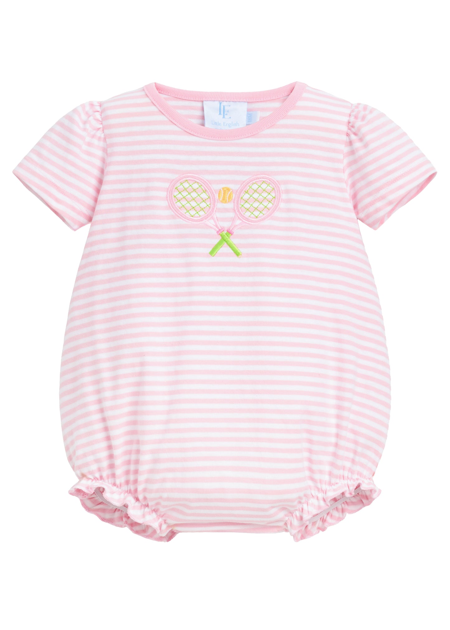 Applique Bubble - Pink Tennis Racquets