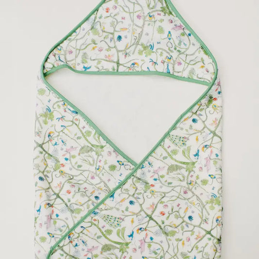 Multi Pattern Hooded Bath Towel