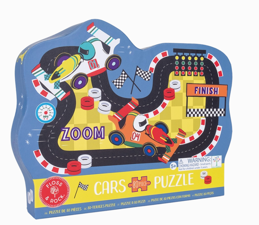 Race Track Cars 80PC Puzzle