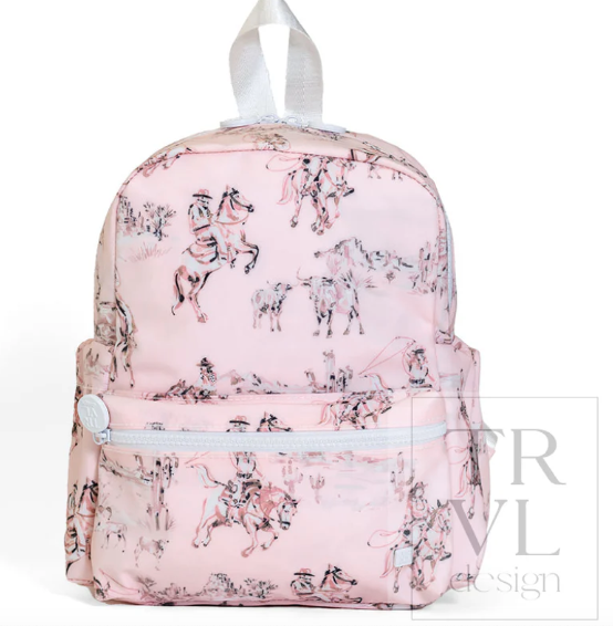 MINI BACKER - COWGIRL TOILE