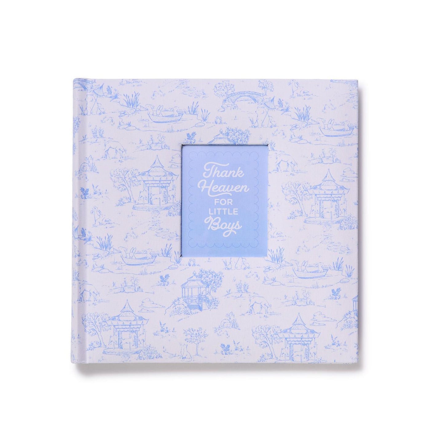 Blue Animal Toile Photo Album