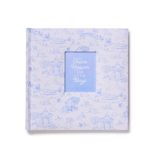 Blue Animal Toile Photo Album