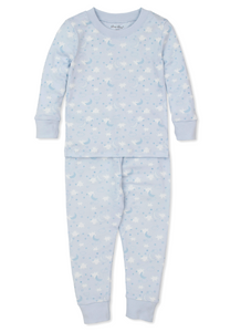 Night Cloud Pajama Set Blue Snug PRT