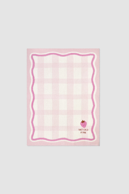 CozyChic Strawberry Blanket 30x40