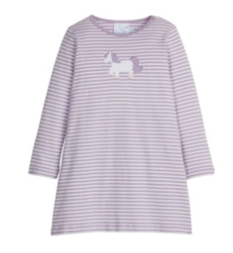 Applique T-Shirt Dress - Unicorn