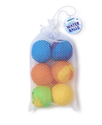 Set of 6 Refillable Splash Water Balls