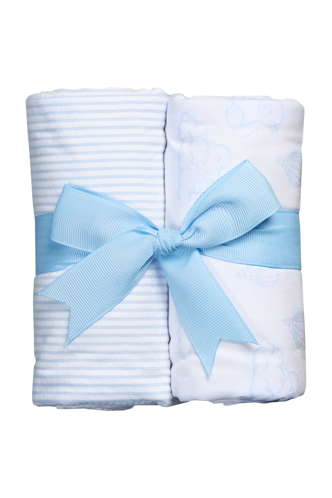 Teddy Bear Set of Two Burps Blue