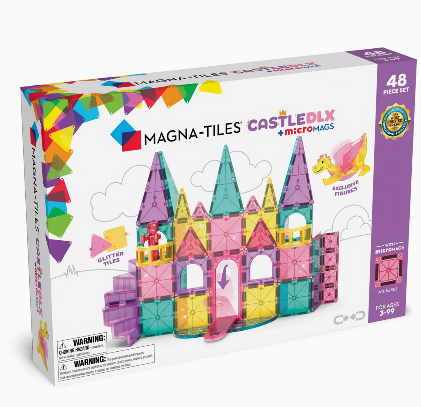 Castle Deluxe + microMAGS 48 pc