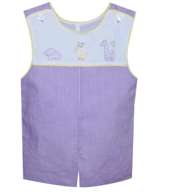 Mardi Gras Animal Shortall