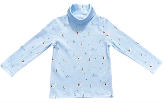 Tripp Turtleneck Mallard Knit