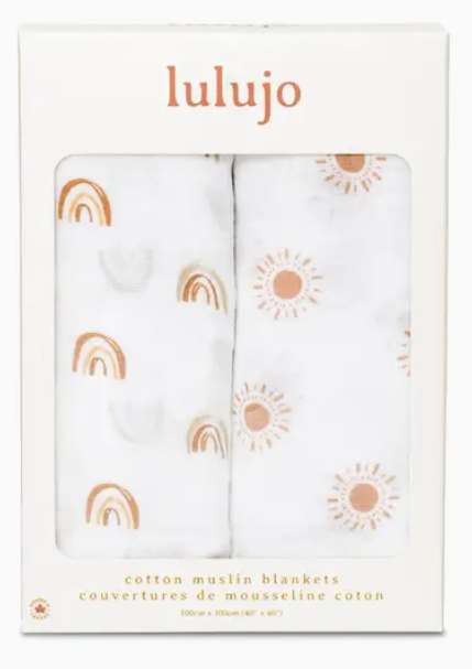 Lulujo Cotton Swaddles
