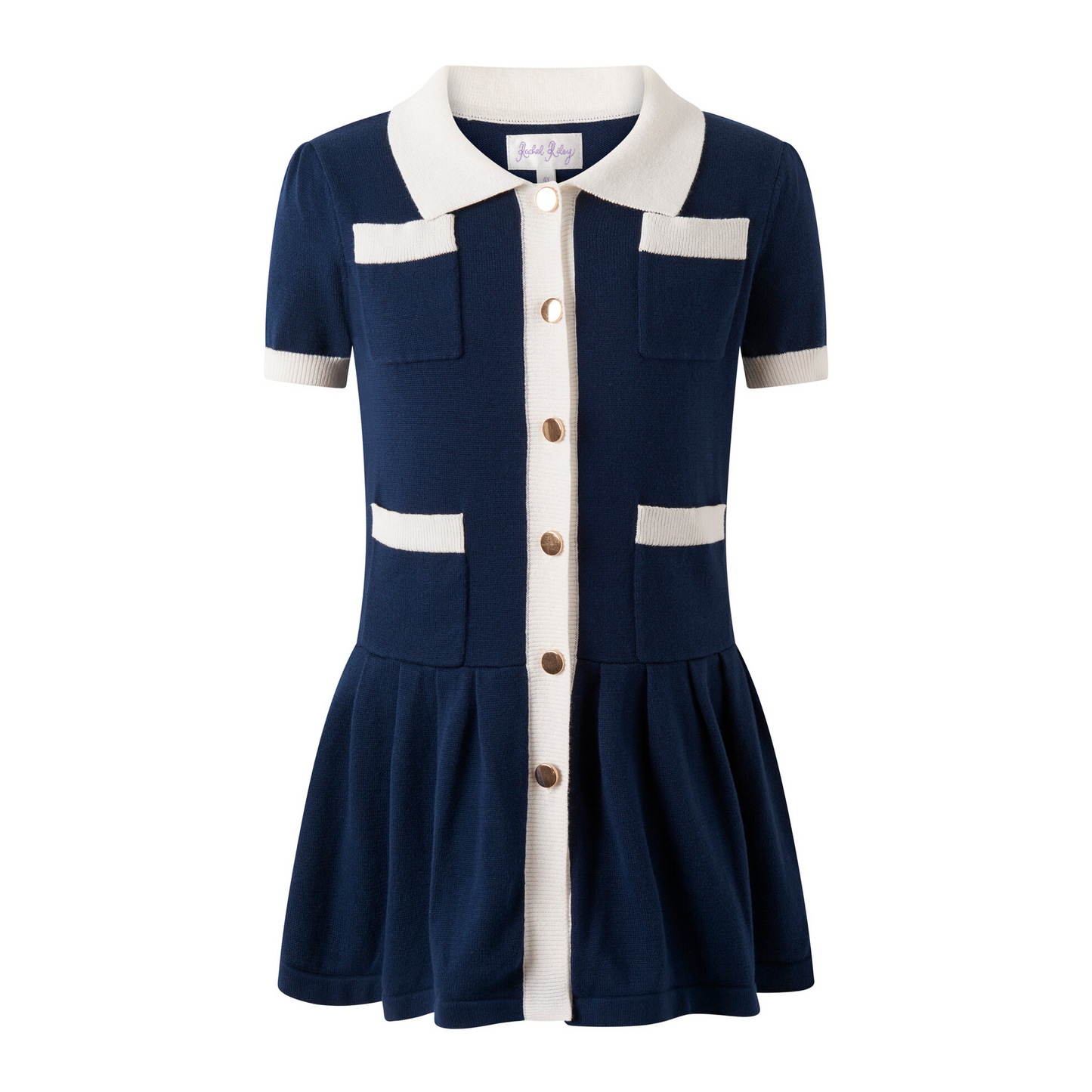 Knit Pleated Dress