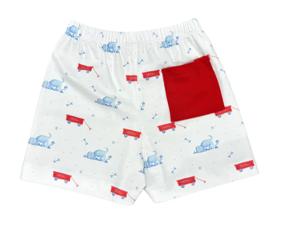 Conrad Shorts, Puppy Dog Tails Knit