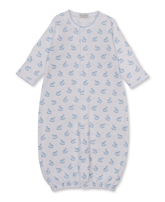 Converter Gown Print - Light Blue Gingham Rockers