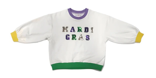 Mardi Gras Sweater
