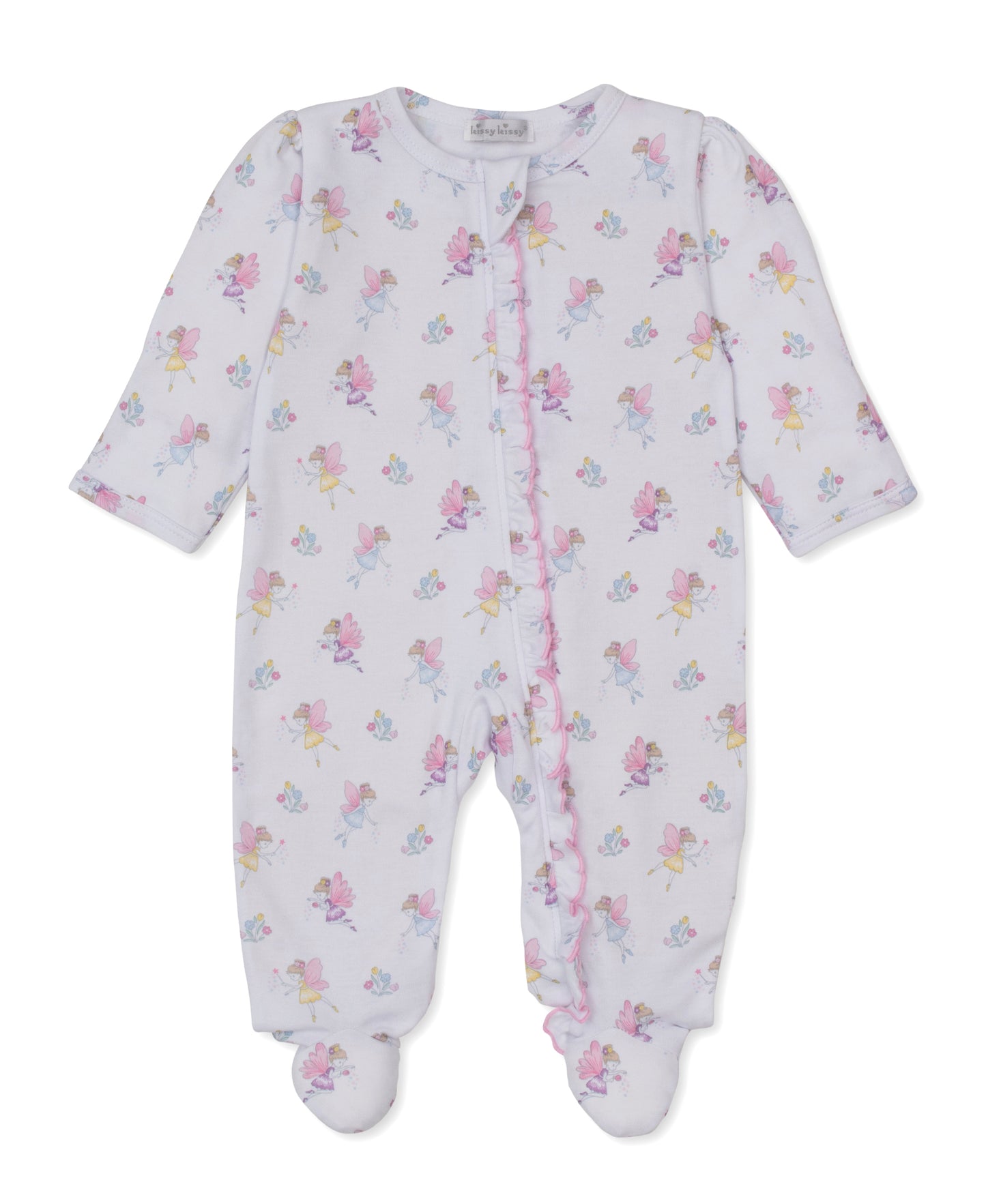 Footie w/Zip Print - Fairy Dust Sprinkles