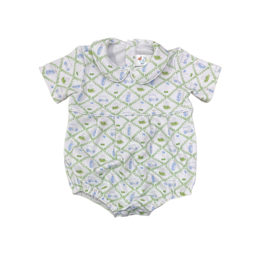 Golf Print Knit Bubble