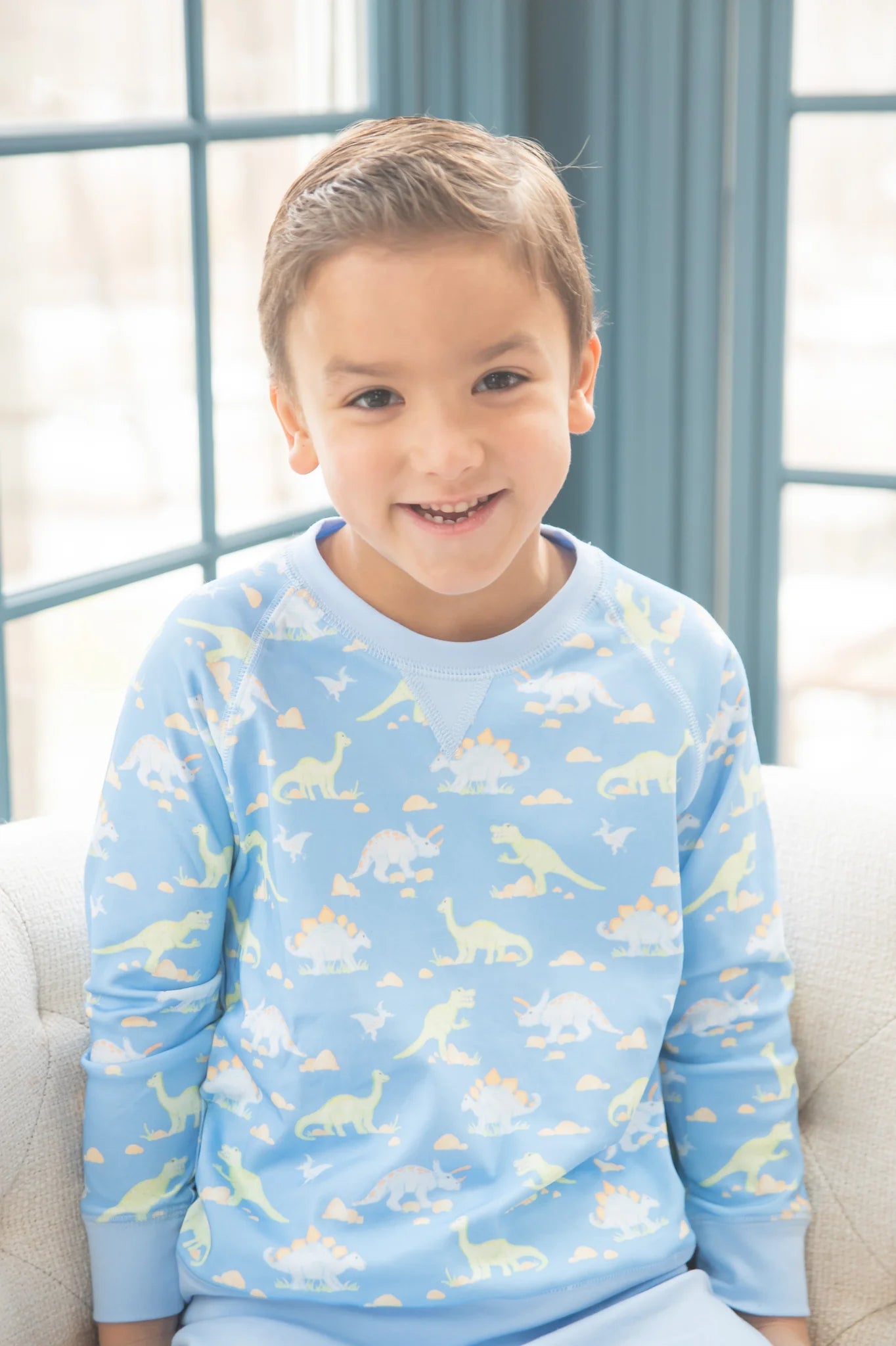 Sam Sweatshirt - Dinosaur Knit