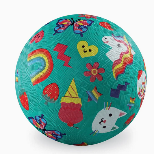 7" Playground Ball Smiley