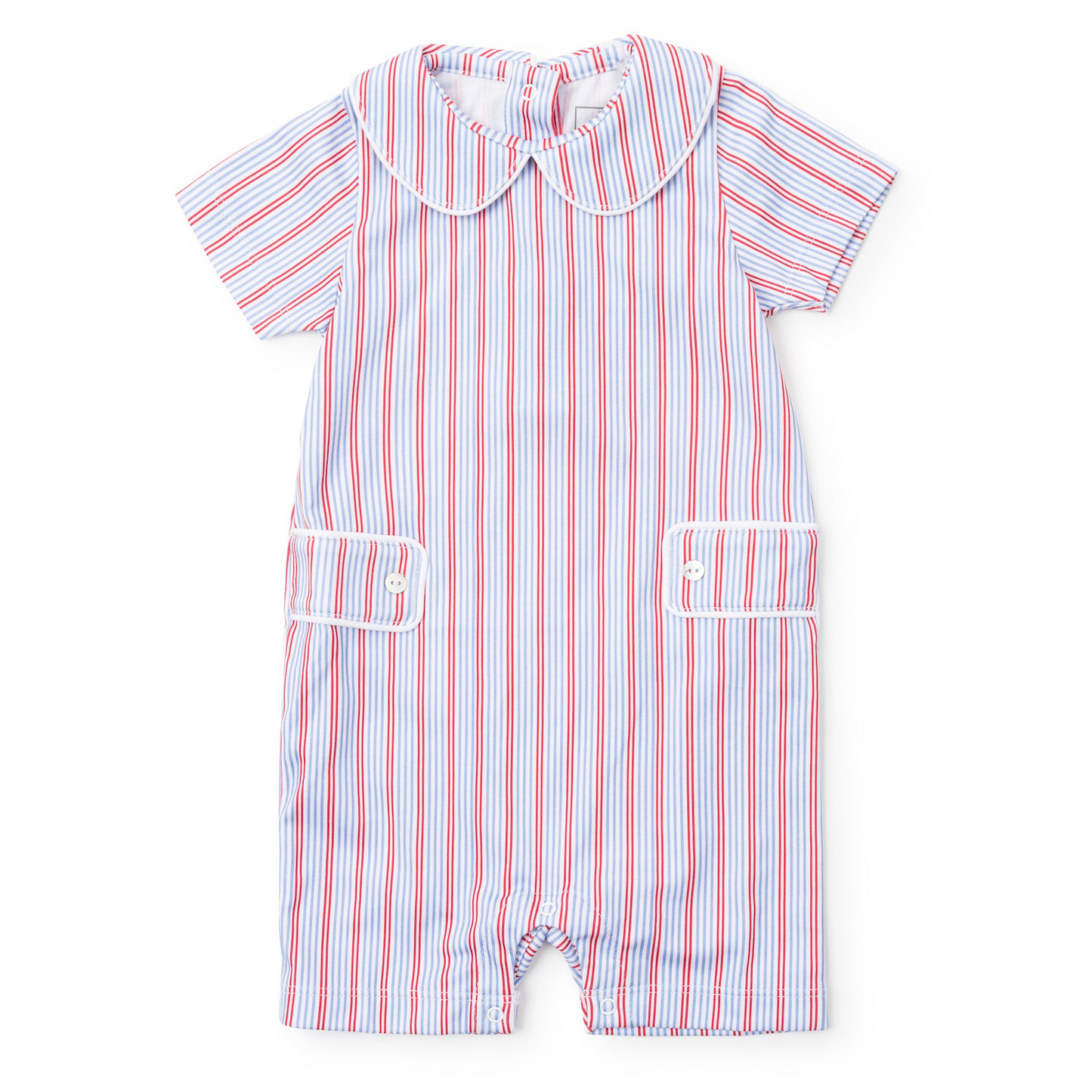 Henry Pima Cotton Shortall - Liberty Stripe