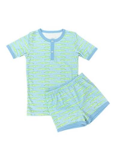 Boys Alligator Two Piece Jammies