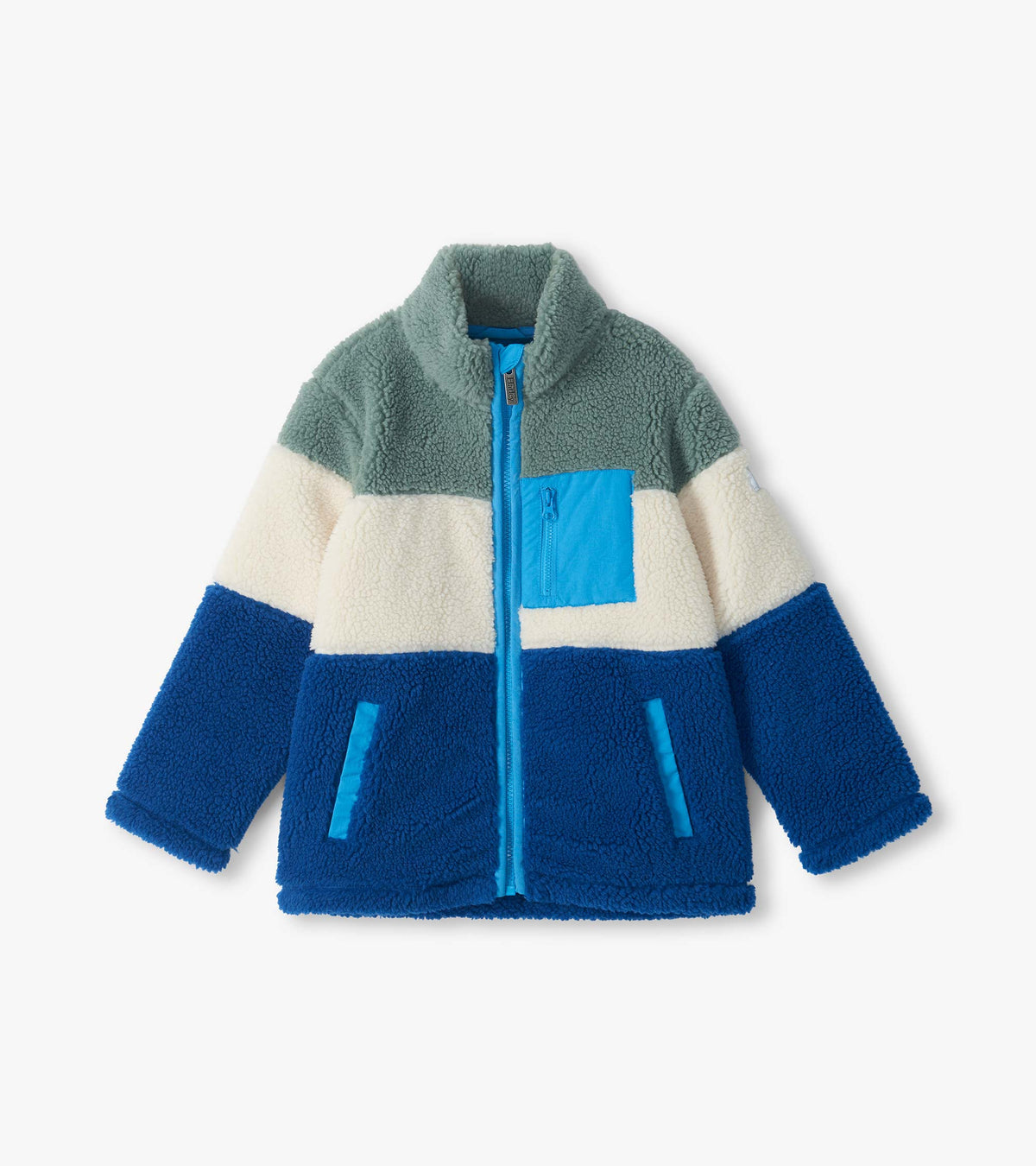 Limoges Faux Sherpa Colorblock Jacket