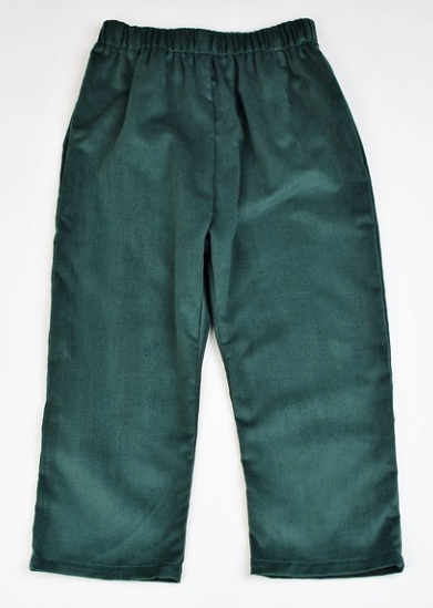 Hunter Green Cord Pant 63726
