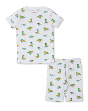 Crocodile Capers Short Pajama Set