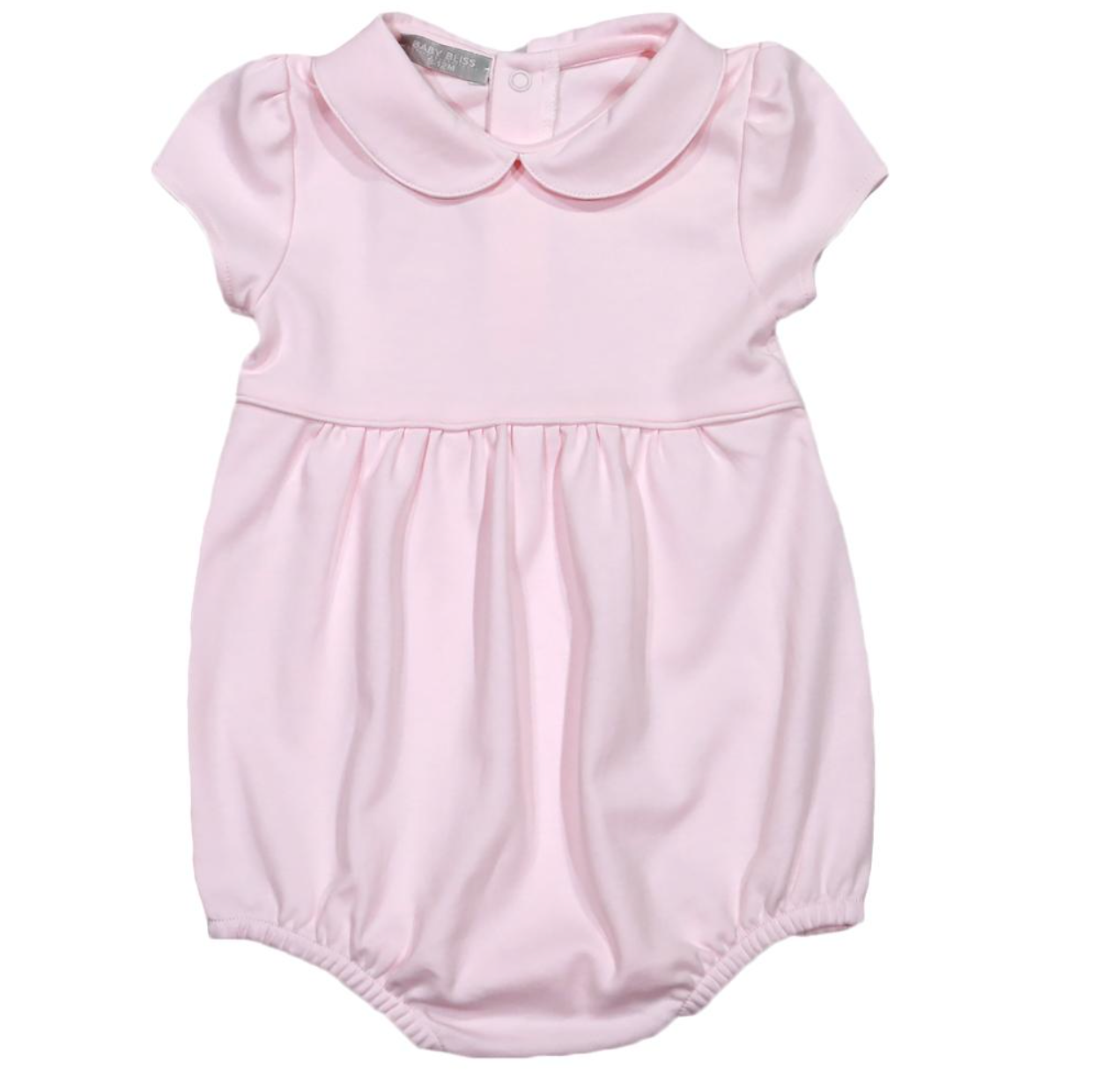 Pink Round Collar Pima Bubble