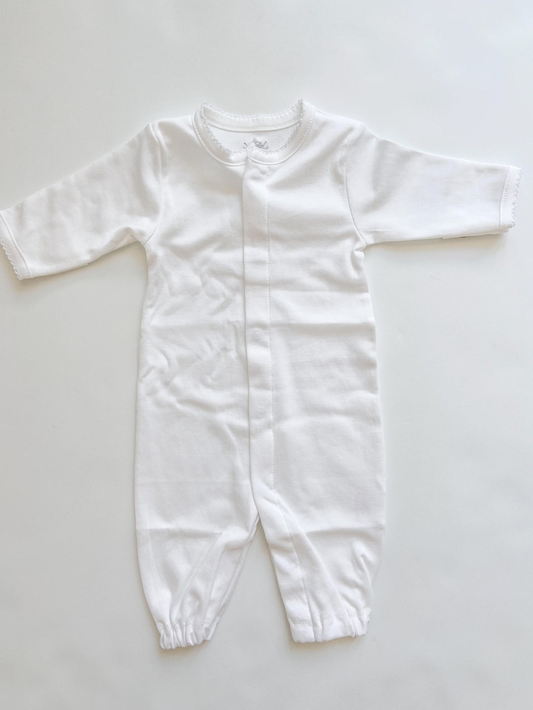 White Pima Converter Gown - Infant