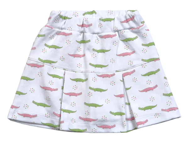 Alligators Pima Skirt w/ Shorts