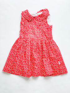 Cherries Print Dress-Toddler girls