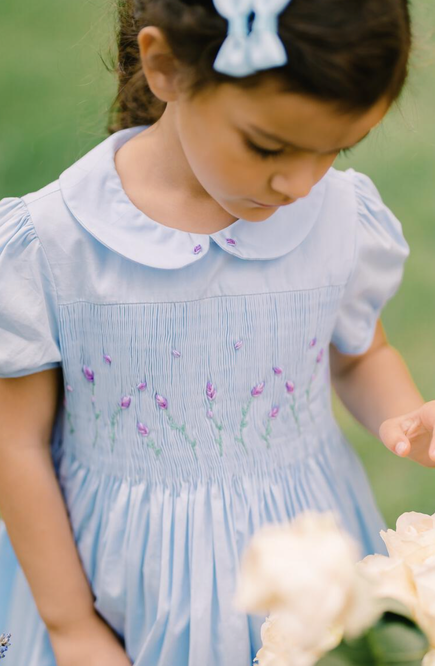 ELISE BLUE Cerise Dress