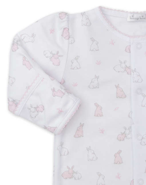 Bunny Burrows Footie Pink