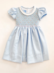 Dress with Pleated Ruffle Collar 223D
