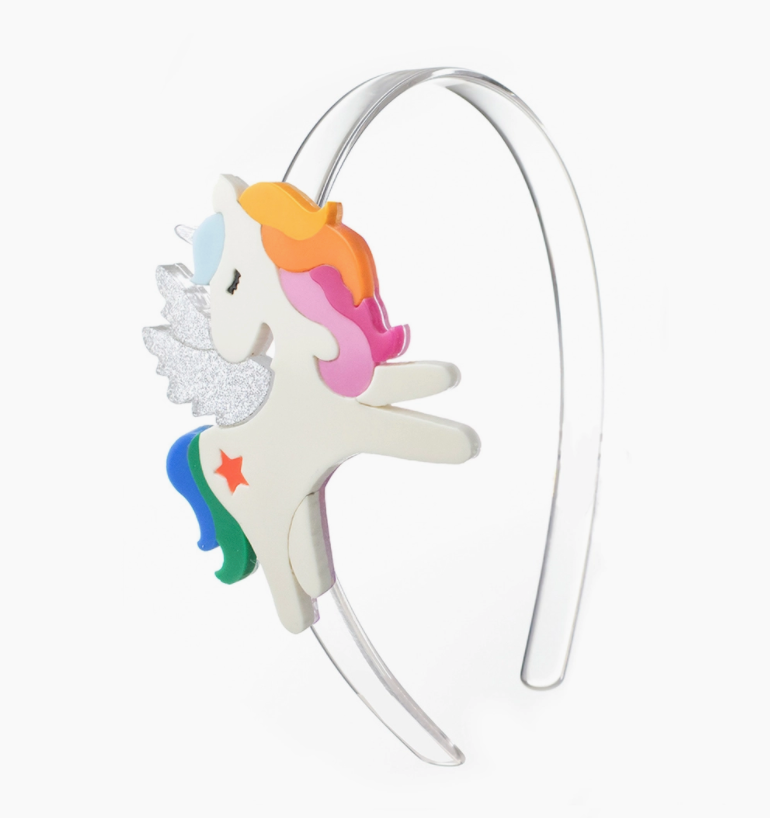 Unicorn Rainbow Wing Headband