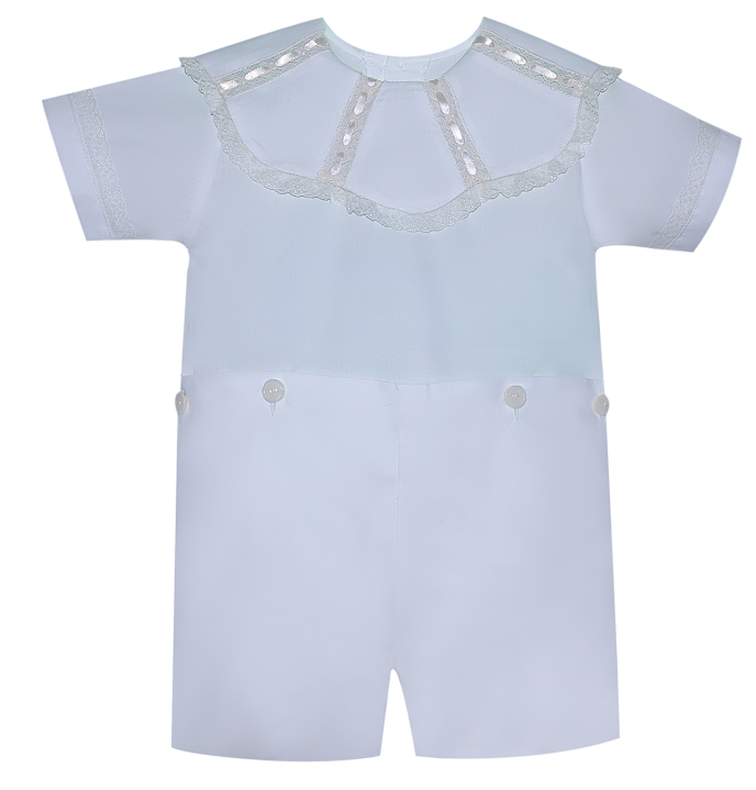 White Maxwell Button Suit