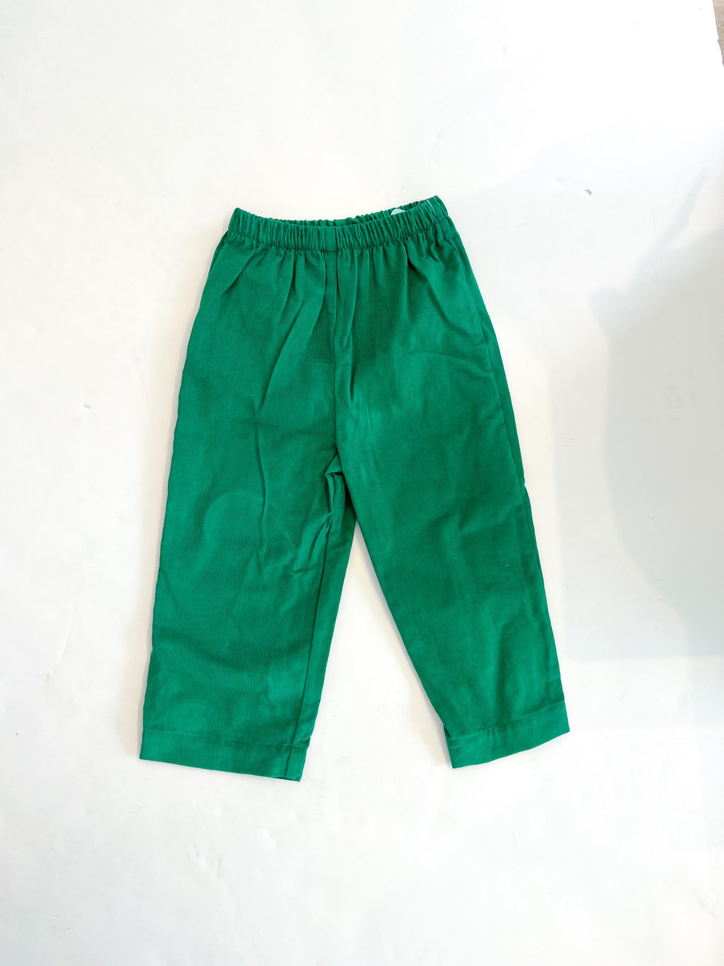 Kelly Green Corduroy Pants