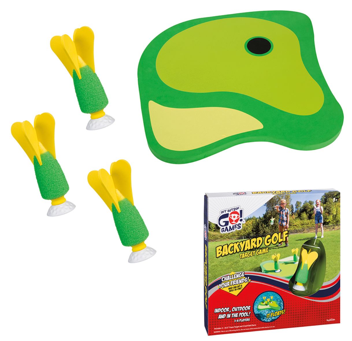 Backyard Golf Target Game