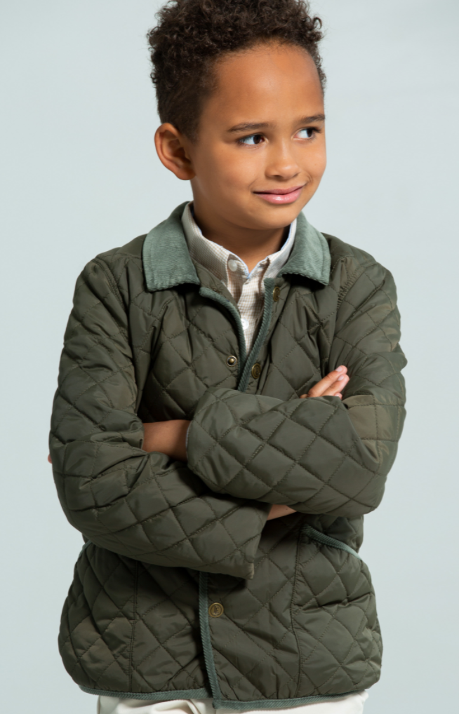 Boys Classic Quilted Jacket
