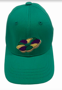 Green King Cake Baseball Cap