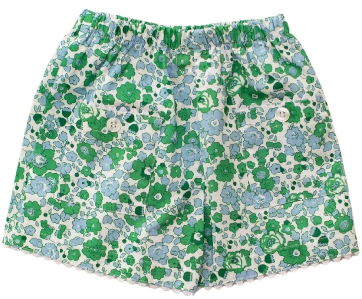 Two Pocket Short Libba Floral