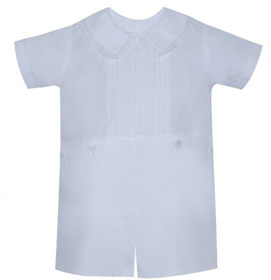 White Jack Button On Suit